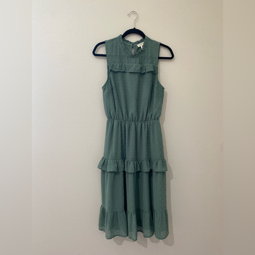 Green dress